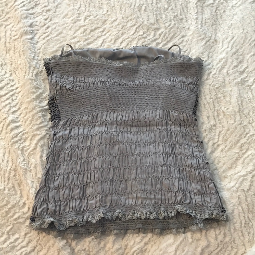 Cache strapless top - Picture 4 of 4